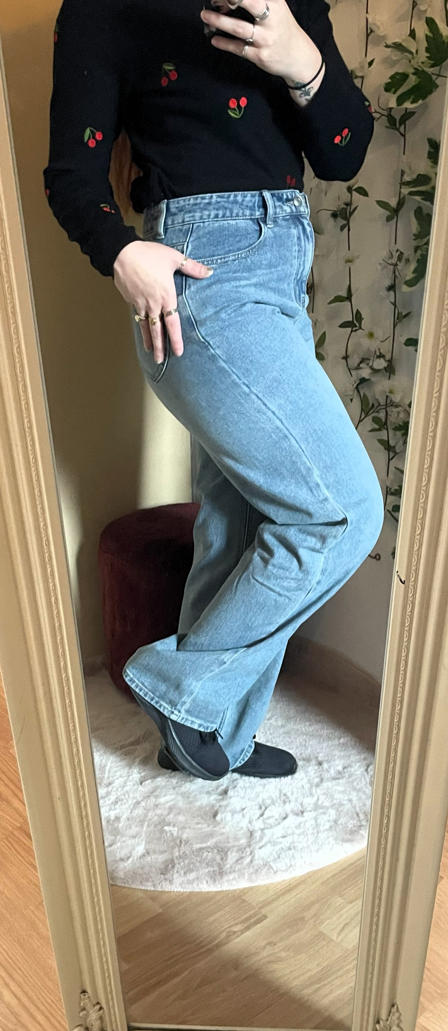 Heart jeans