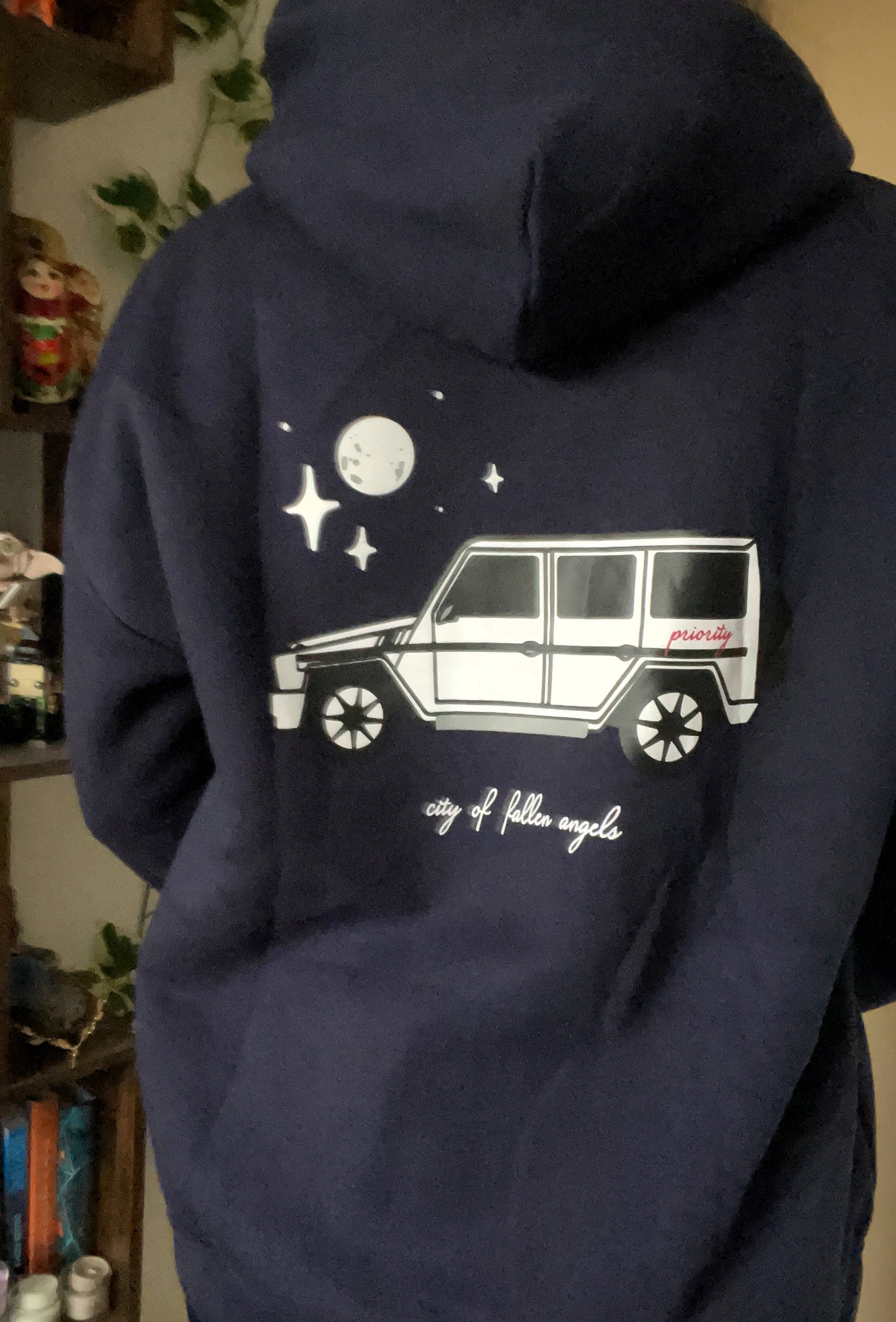 G-wagon hoodie - Midnight blue